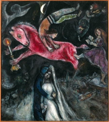 john cowper powys,camp retranché,chagall